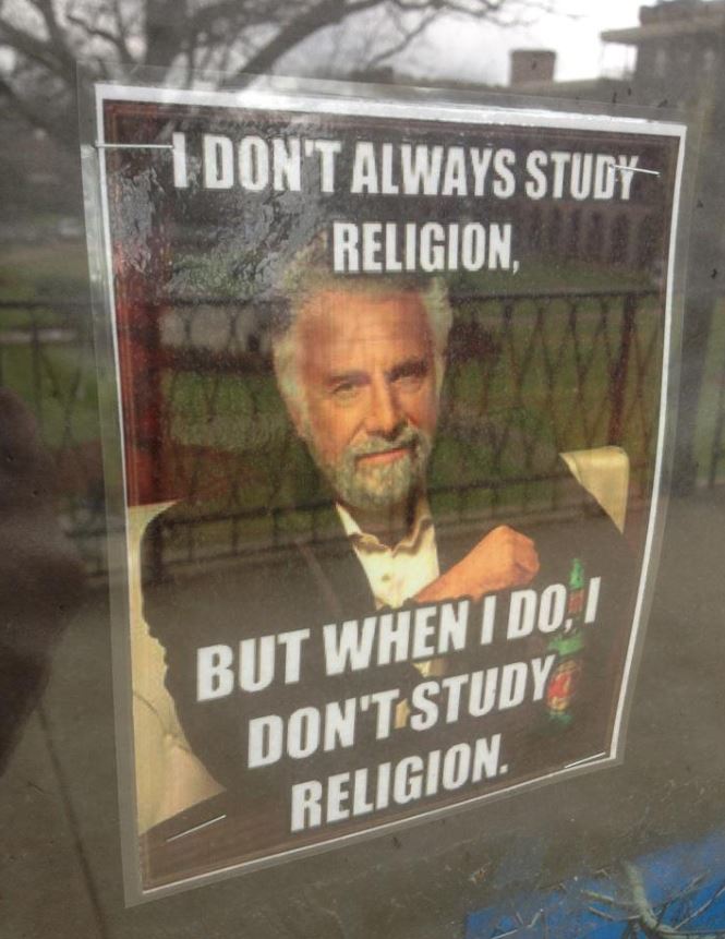 McCutcheonSays's tweet photo. A memory from 2012 #crazystudents @StudyReligion https://t.co/Fq1OD9TCRb