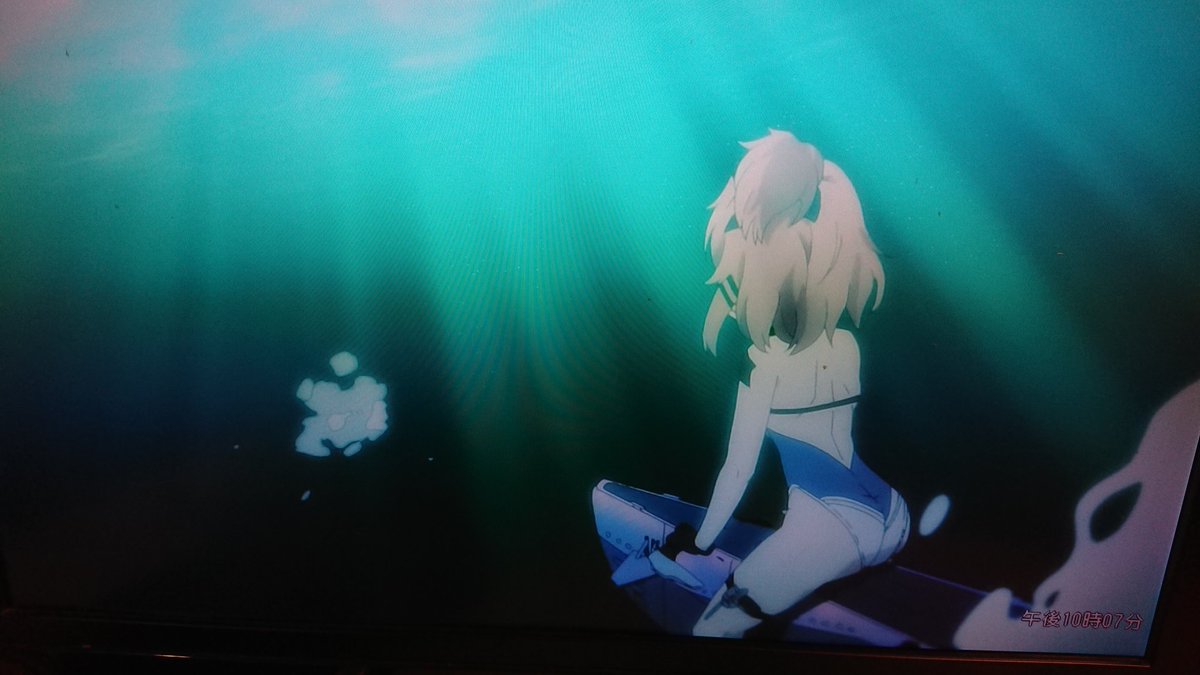 ゆう 潜水艦キャラクターは初出演 アズレンアニメ