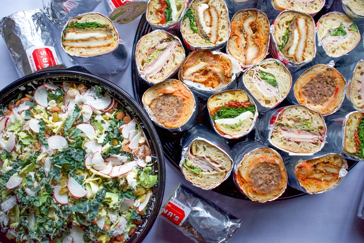 NonnasChicago's tweet photo. One of everything please! Order Nonna’s delivery for the perfect work-from-home lunch. Find us on Caviar, Ritual, Uber Eats, Postmates, and Grubhub 🙌🏼 https://t.co/qBIUHcOMrt