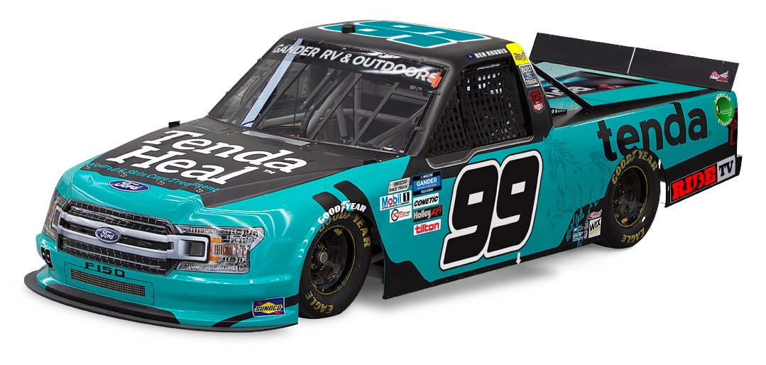 TendaHorse's tweet photo. Tomorrow @ThorSportRacing's @benrhodes will be driving this beauty! Please join us in cheering him and the team on. You can catch the @NASCAR_Trucks race on @FS1 at 1:30 p.m. #Horsepower https://t.co/tA0GkGpSq0