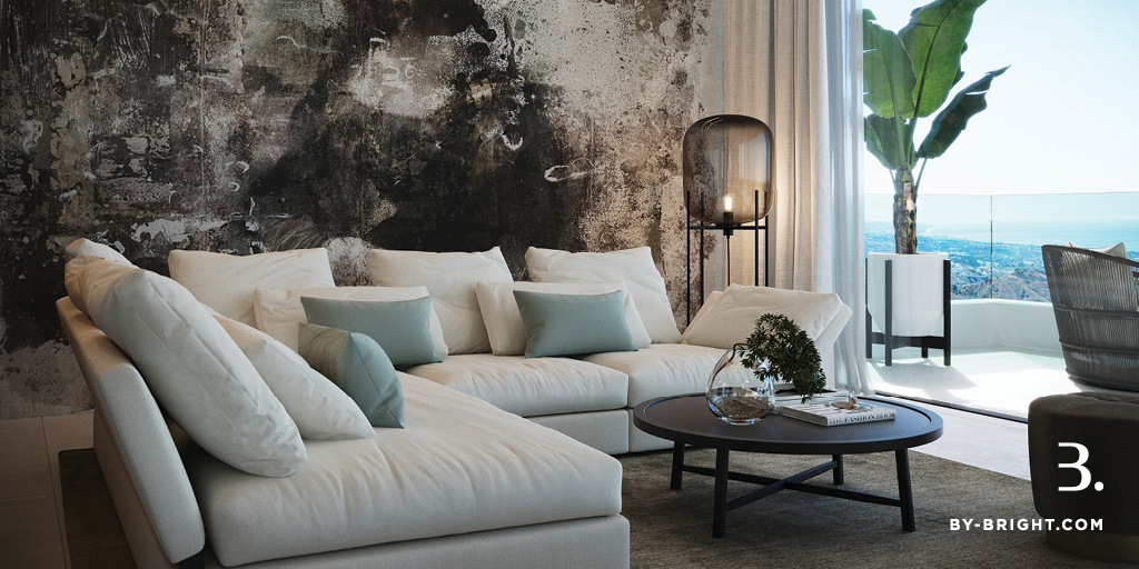 BrightMarbella's tweet photo. This bedroom is dominated by the super king size Capitone bed and is completed by the bar, big screen and open fireplace. Interior Design by 
@MarbellaUDesign
 Developed By Bright.

#interiordesign #luxurysuite #marbella #bybright https://t.co/fUnXfrcRsg