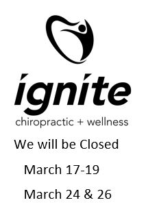 ignite_cw's tweet photo. We will be closed March 17-19 and March 24th &amp; 26th. Many thanks for your understanding and patience this month. https://t.co/JdiGVn7ZeP