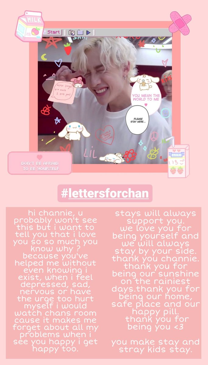 neoinnie's tweet photo. #lettersforchan @Stray_Kids
you make stay and stray kids stay <3 https://t.co/0OroAL4JA1