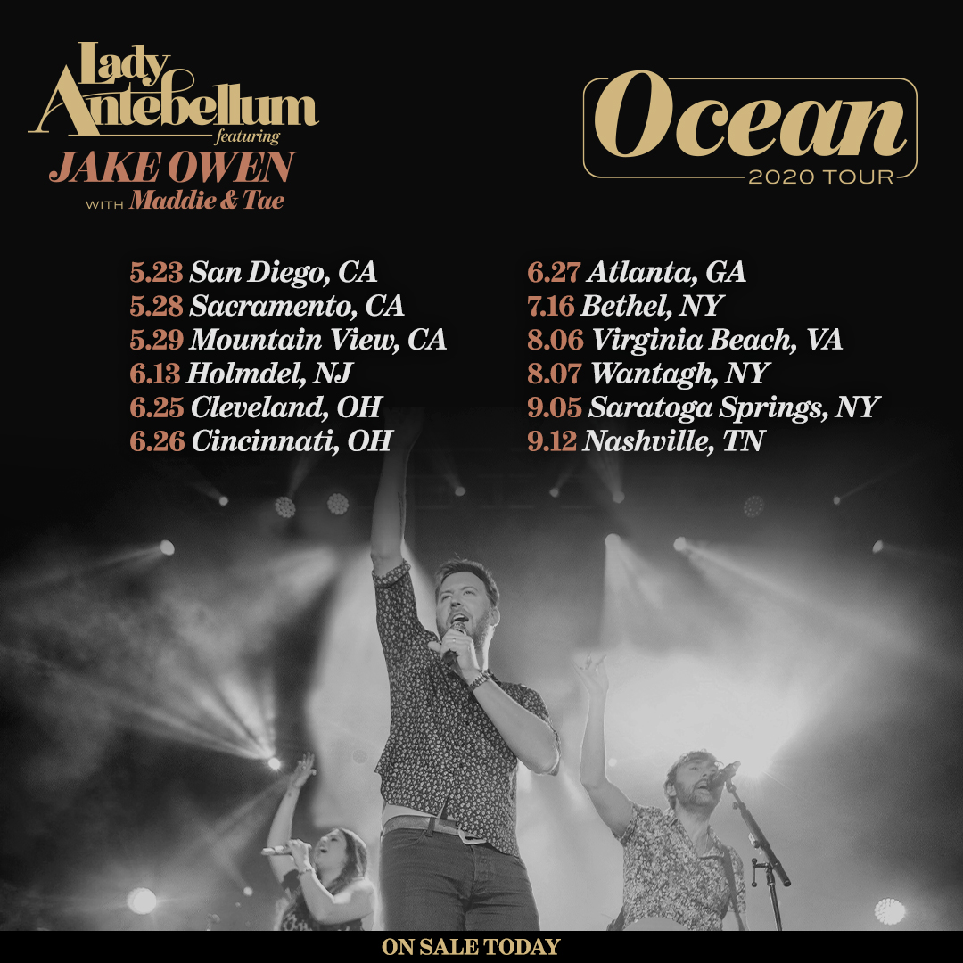 ladya's tweet photo. Ton of shows on sale today for our #Ocean2020Tour later this summer. https://t.co/h3cCe7Xh3V https://t.co/Rf2wzffkba