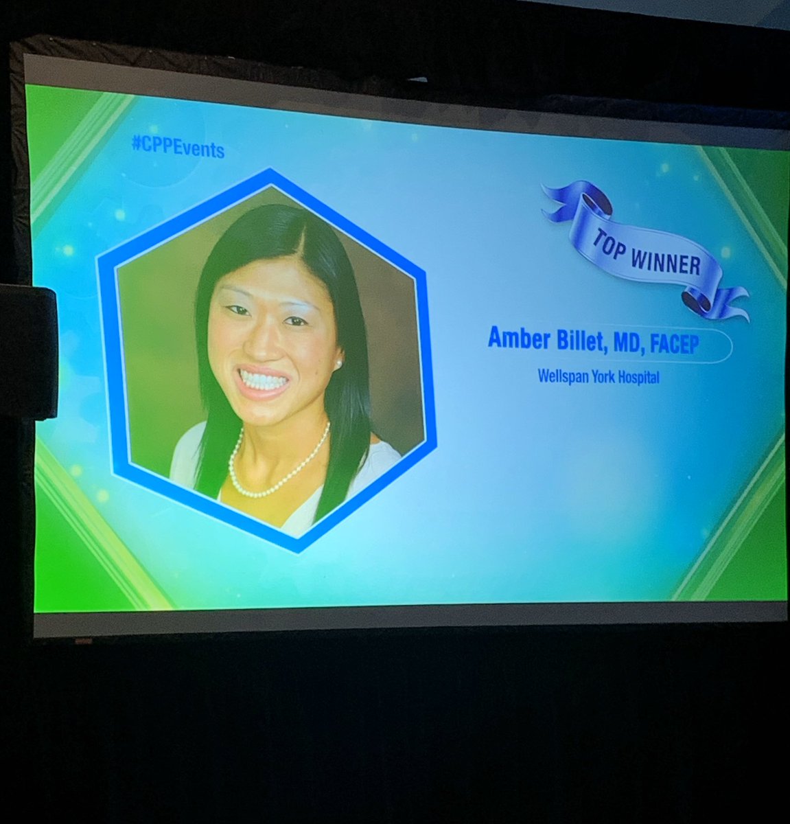 CPBJ's tweet image. Congratulations to the 2020 Healthcare Heroes, Physician of the Year - Amber Billet, MD, FACEP! #CPPEvents