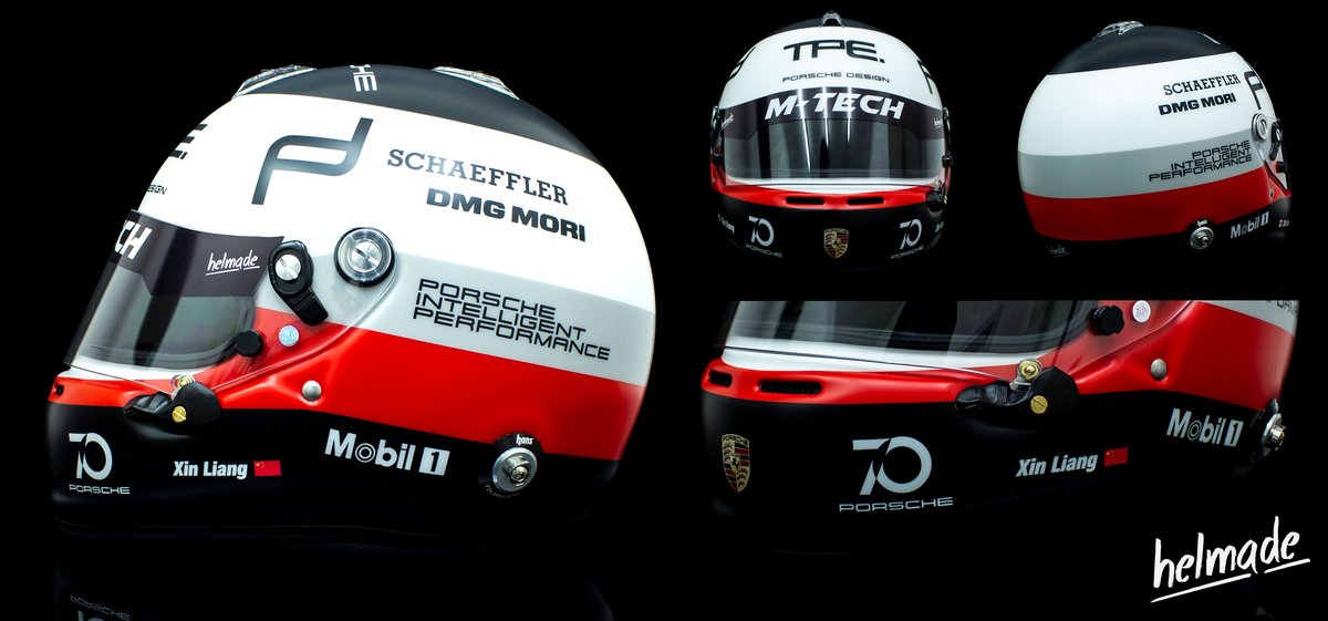 helmadepassion's tweet photo. Hyper modern helmet design for Mr. Xin Liang from China/Canada! ๐คฉ Welcome to the #helmadefamily ๐ค
#helmade #withpassion #helmetdesign #helmdesign #arai #gp6s #carracing #carhelmet #helmetpainting #customhelmet #porsche #racingislife https://t.co/St38Qg0PHA