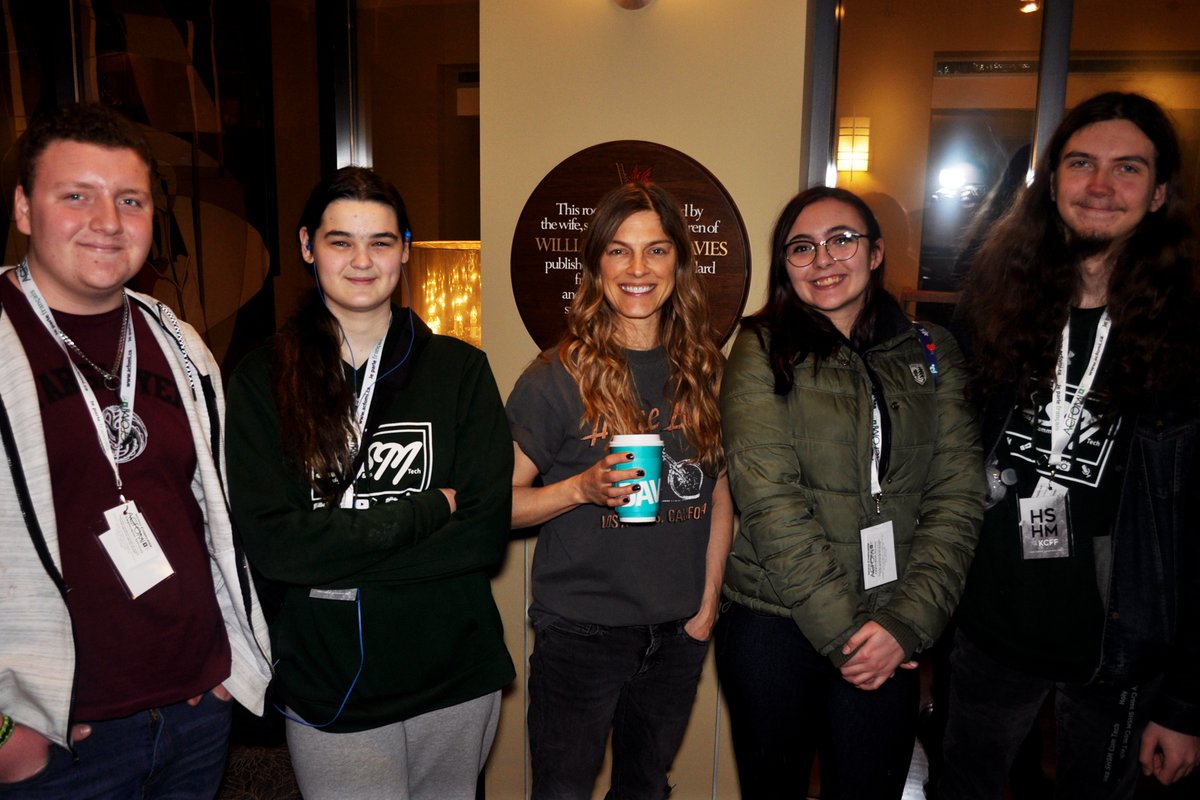 HC SHSM Info &amp; Comm Tech students had an amazing opportunity <a href="/kingcanfilmfest/">kingcanfilmfest</a> watching Canadian film &amp; meeting professional film professionals like Audrey Cummings director of the recent feature "She Never Died"! <a href="/alcdsb/">ALCDSB</a> <a href="/kingcanfilmfest/">kingcanfilmfest</a> <a href="/audreyc416/">Audrey Cummings</a> #sheneverdied #canadianfilm