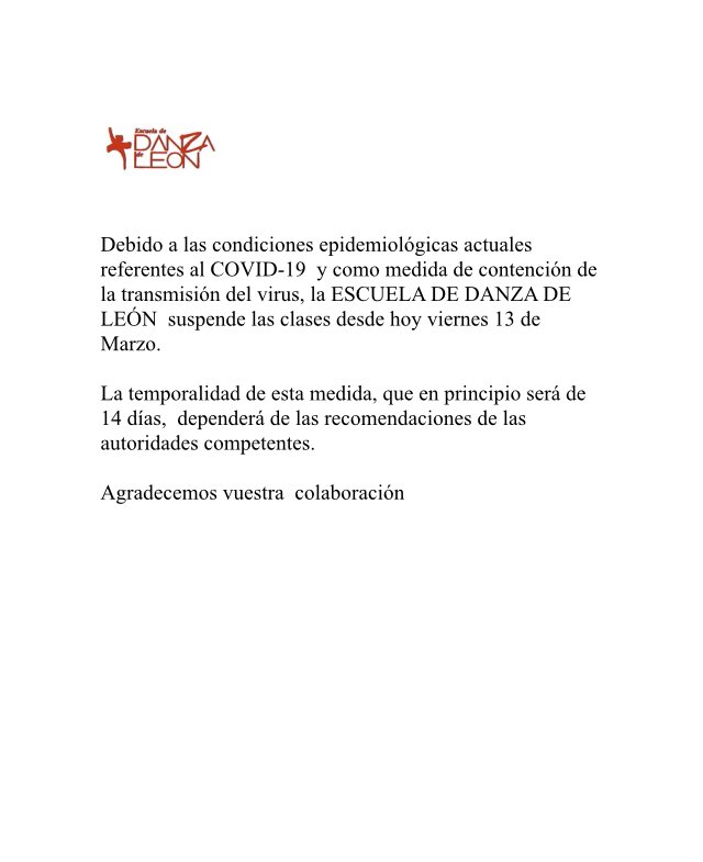 Escuela Danza León (@danzaleon) on Twitter photo 