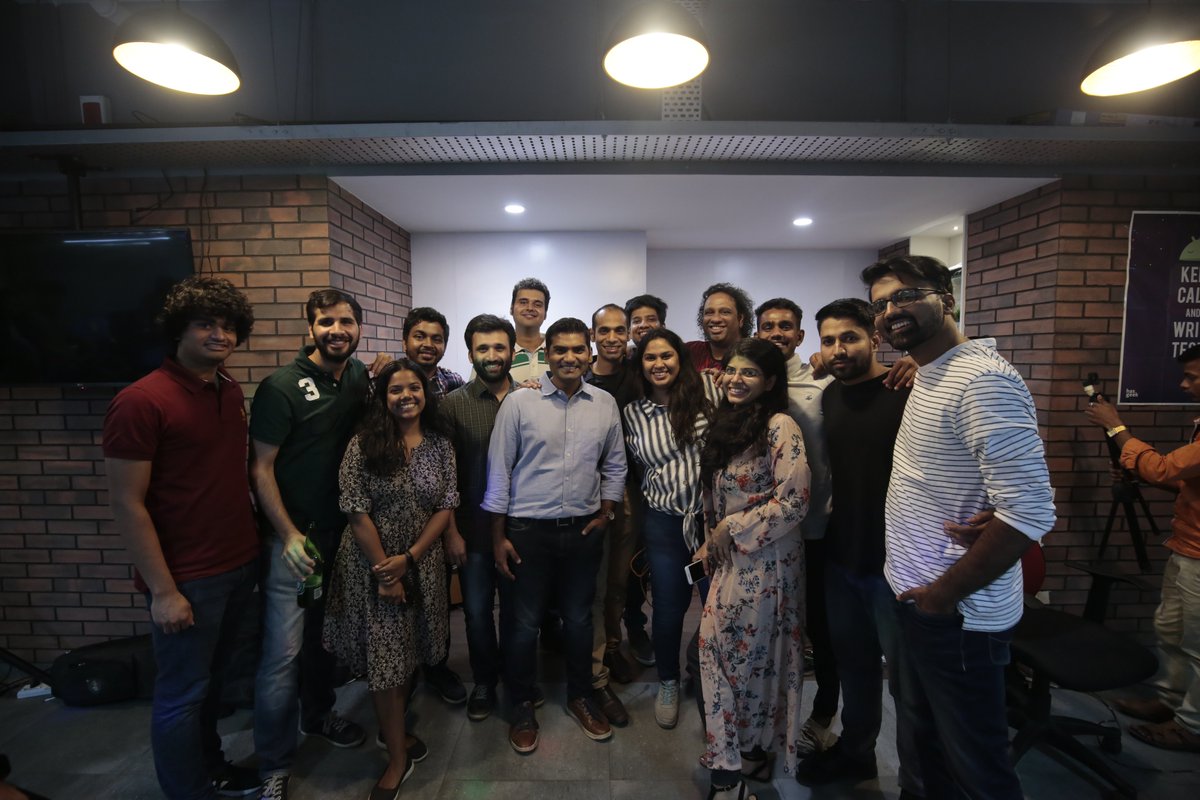 haptik's tweet photo. A night that made all of us groove to the tunes of our talented in-house singers. The Haptik JAM session was a true celebration of our musical intelligence
#LifeAtHaptik #HumansOfHaptik #WorkCulture https://t.co/YNUc9xZBNy