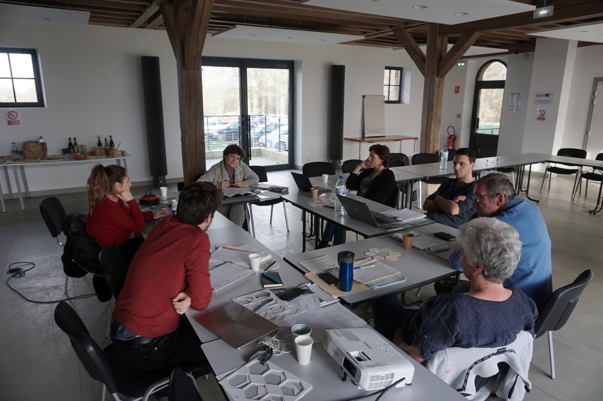 Séminaire des jardins de #Cocagne sur l'organisation réflexive du #travail avec <a href="/ATEMISLIR/">ATEMIS LIR</a> pour penser et agir un nouveau modéle économique de #coopération en #IAE et #ESS
La maisoncocagne.fr lieu de la #transitionnecologique et sociale !