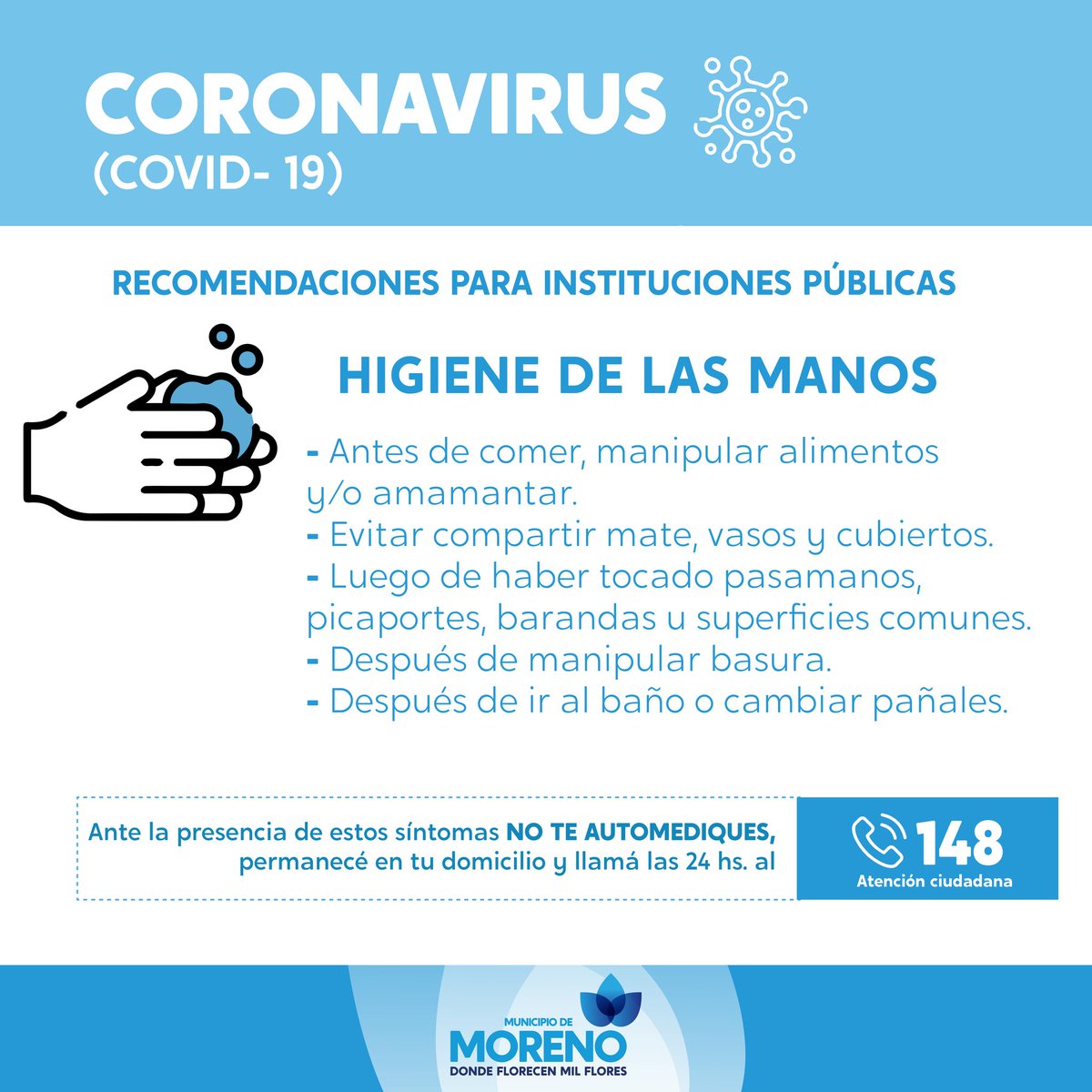 marielfmoreno1's tweet photo. Para prevenir la enfermedad es importante saber cómo cuidarnos. https://t.co/SSvsWBHnxp