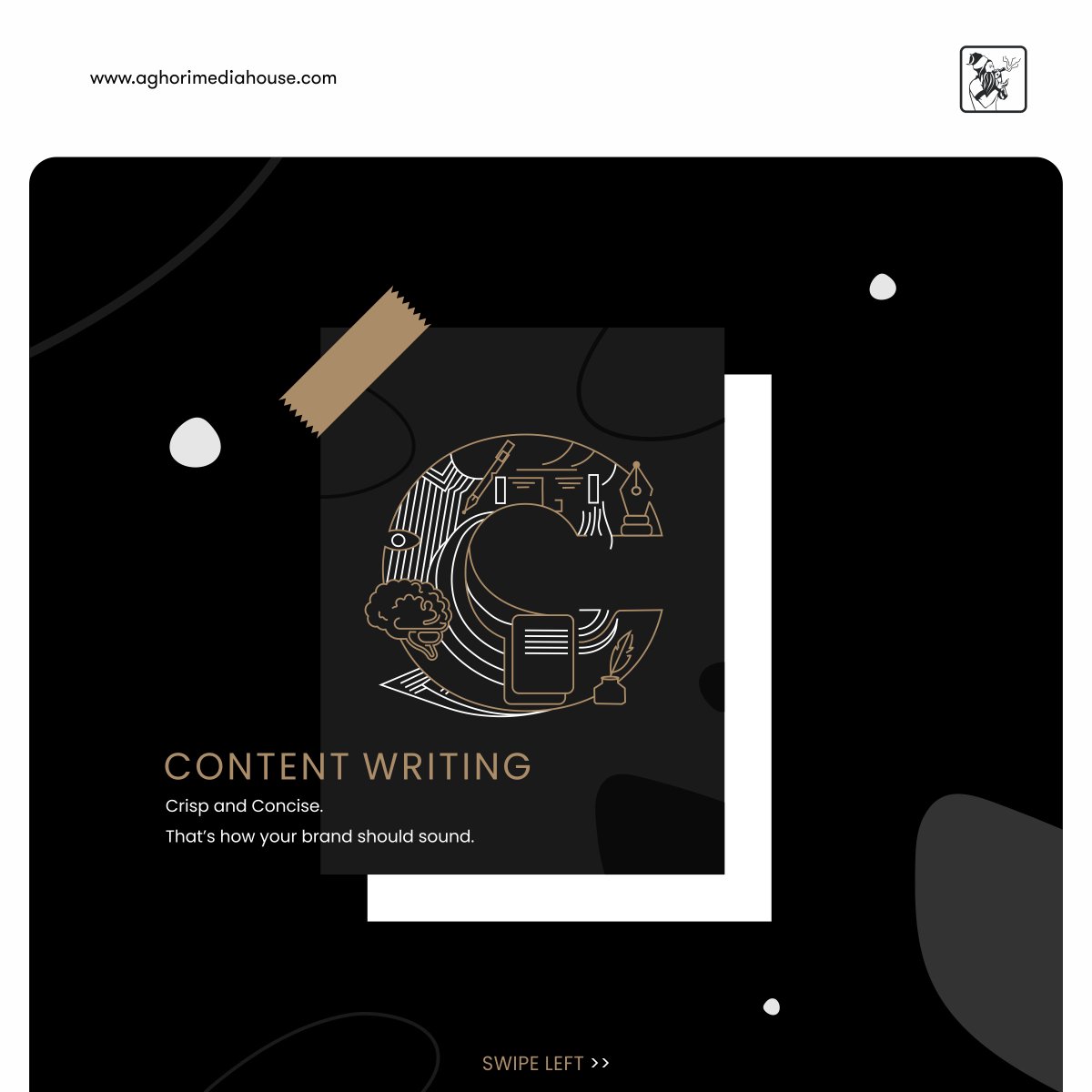 weaghori's tweet photo. Seize an opportunity to obtain creative and relevant digital marketing solutions! Connect with Aghori Media House for impeccable services including, Graphic Design, Branding, Content Writing, and Social Media Management.
#AghoriMediaHouse #Version2point0 #Services #WeAghori https://t.co/EtOCI2emvl