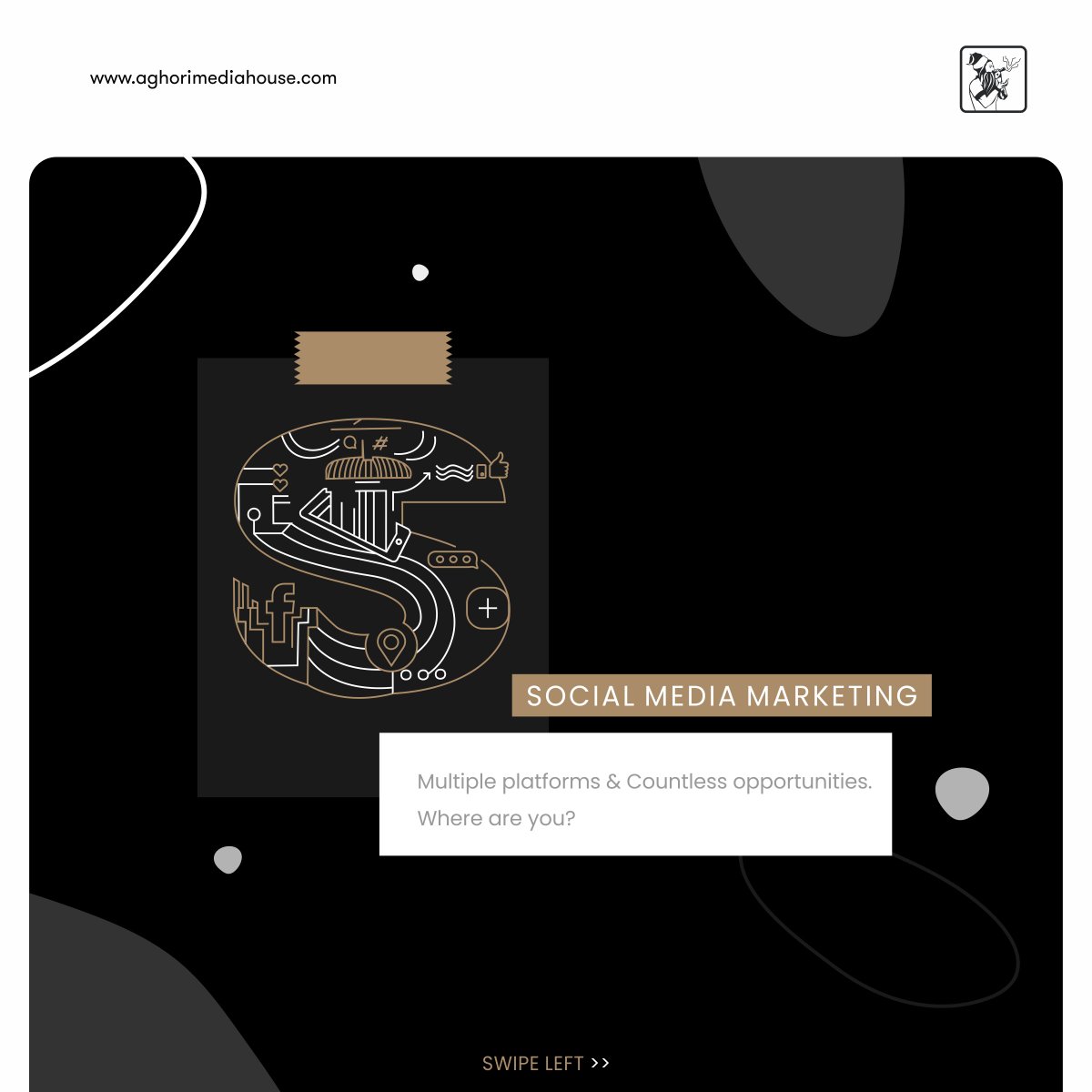 weaghori's tweet photo. Seize an opportunity to obtain creative and relevant digital marketing solutions! Connect with Aghori Media House for impeccable services including, Graphic Design, Branding, Content Writing, and Social Media Management.
#AghoriMediaHouse #Version2point0 #Services #WeAghori https://t.co/EtOCI2emvl