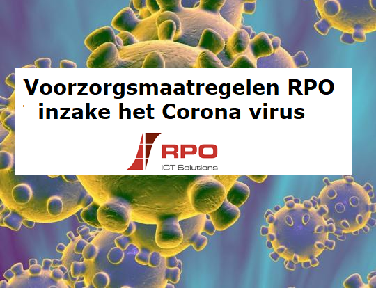 Gezien de richtlijnen rondom het Corona virus zal RPO t/m 31 maart geen externe afspraken laten plaatsvinden en geen relaties op kantoor ontvangen. Uiteraard blijven wij de ondersteuning geven die u van ons gewend bent. U bereikt ons via 078-681 86 88 of info@rpo.nl.