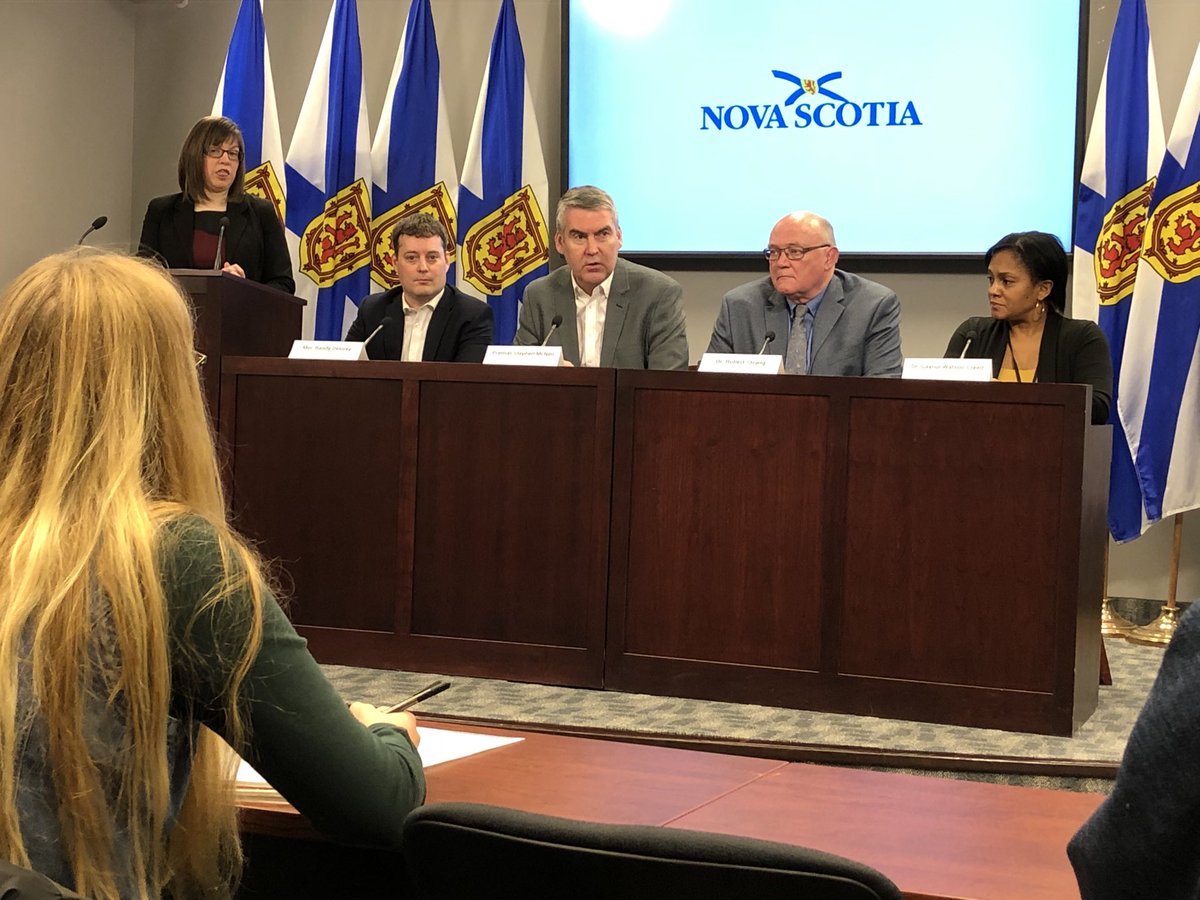 vidtkr's tweet photo. Covid 19 press conference, 226 people tested, no one positive, no extended march break for students yet in NS https://t.co/EcP4wWaZ64