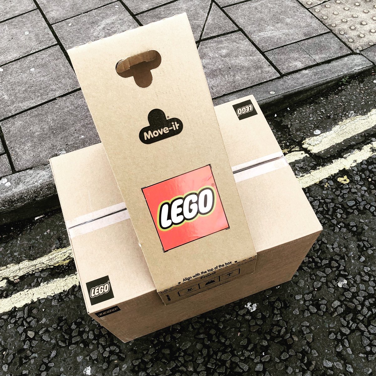 My 2 week isolation plan if I have to stay at home. It’s still boxed since release day! #legostarwars #coronavirus #isolation #millenniumfalcon