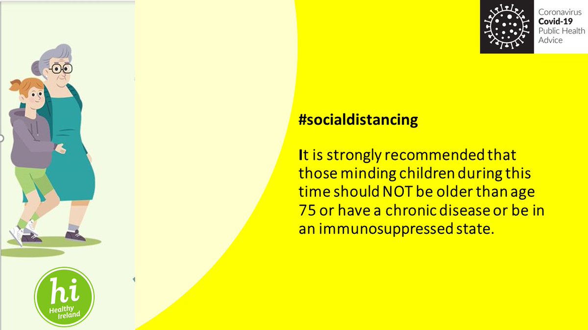 So far, children are the group least affected by Covid19. But it's possible that children play a significant role in spreading it. Remember to look after grandparents and follow the advice if they are older than 75 or a vulnerable group. #communityspirit #SocialDistancingNow