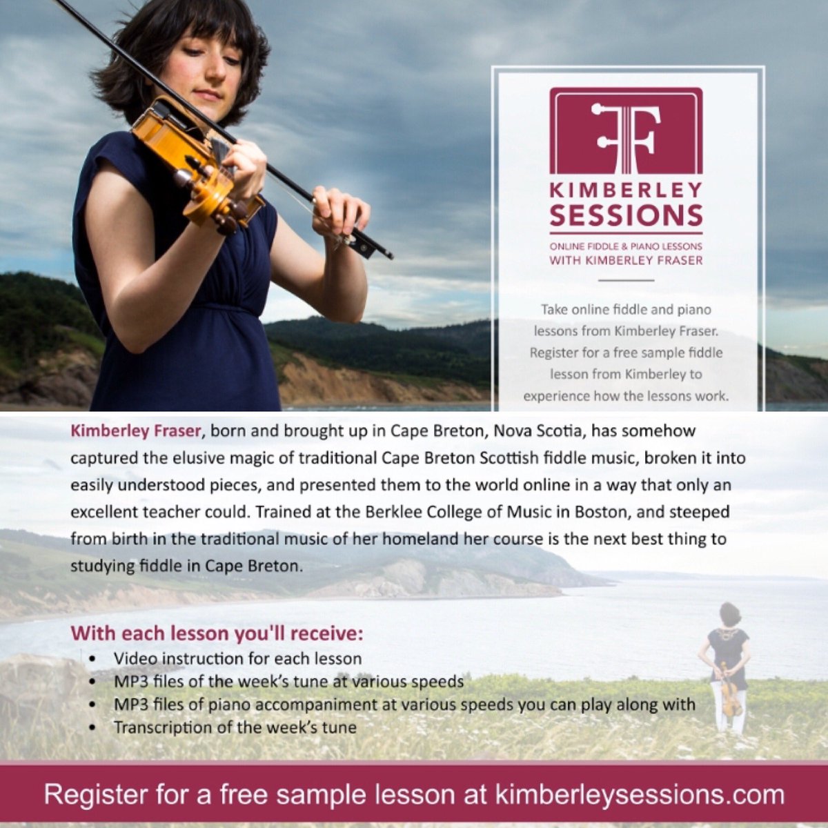 pianoman25's tweet image. Looking for fiddle lessons or Piano lessons? Learn from the comfort of your home. By far the best instruction I’ve come across #fiddlelessons #pianolessons #kimberleyfraser #capebreton              sessions.kimberleyfraser.com