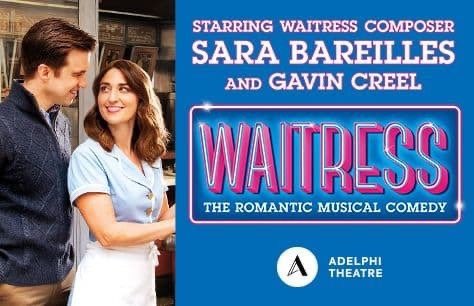 2 x Waitress, Adelphi Theatre, Tonight, Friday 13th March 2020 #sparetickets #tickets #waitress #theatretickets #cheaptheatretickets