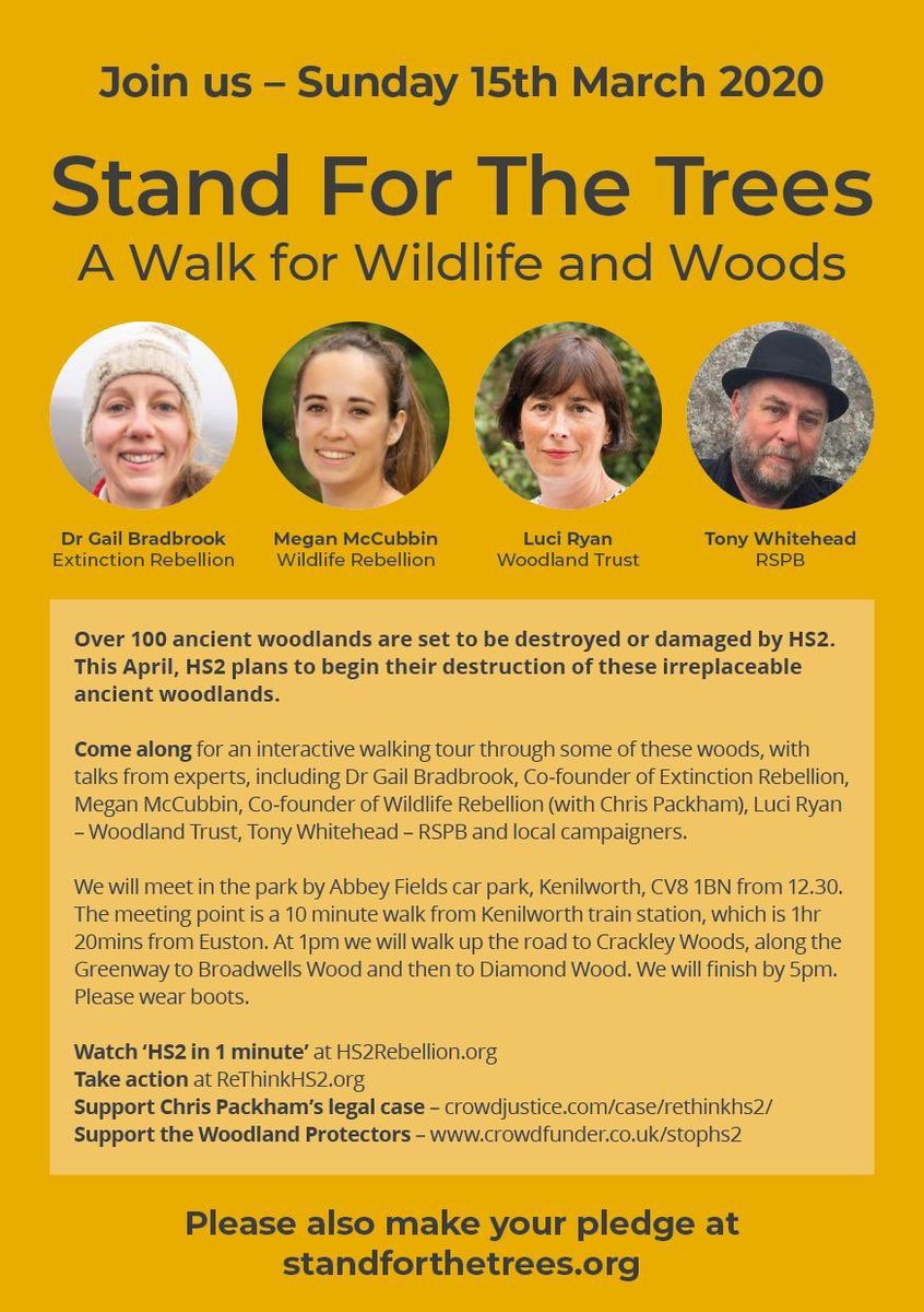 XRebellionUK's tweet image. STAND FOR THE TREES UPDATE

Sunday’s Rebel walk will go ahead as normal. This event has NOT been cancelled. 

#standforthetrees