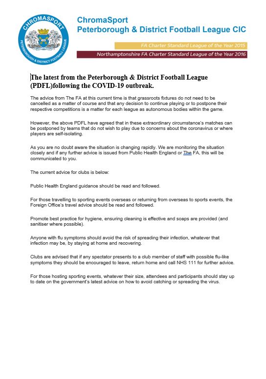 PDFLUK's tweet photo. Please see the following statement regarding COVID-19 https://t.co/2yk5zinqOi