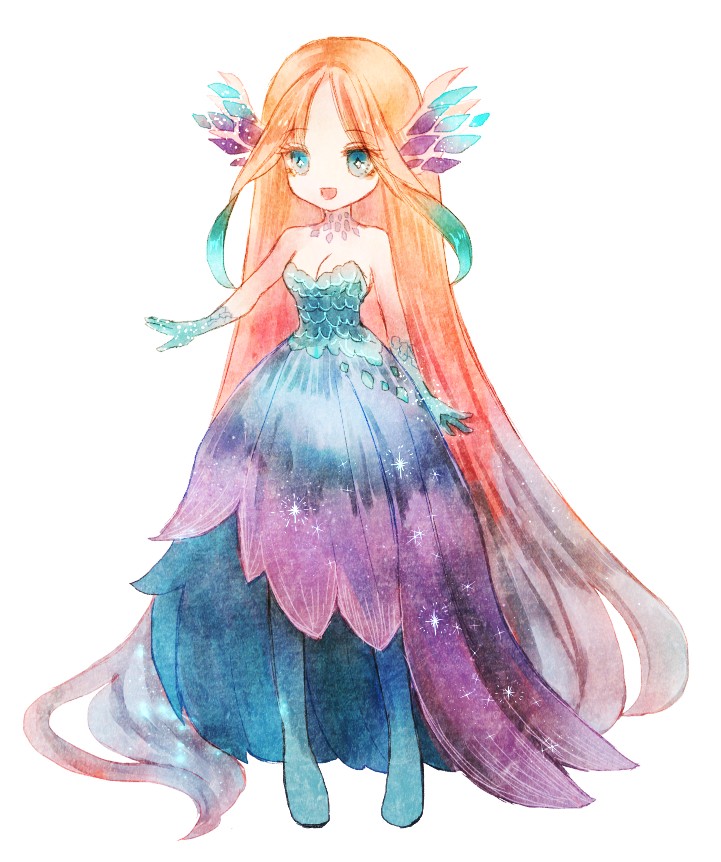 アマビエちゃんの擬人化 #アマビエ