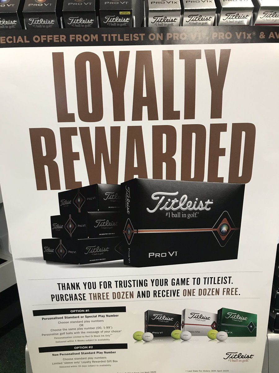 haydockparkpro's tweet photo. Order now , available till 30/04/2020 #titleist #golfballs# https://t.co/yh3Eyn6ms6