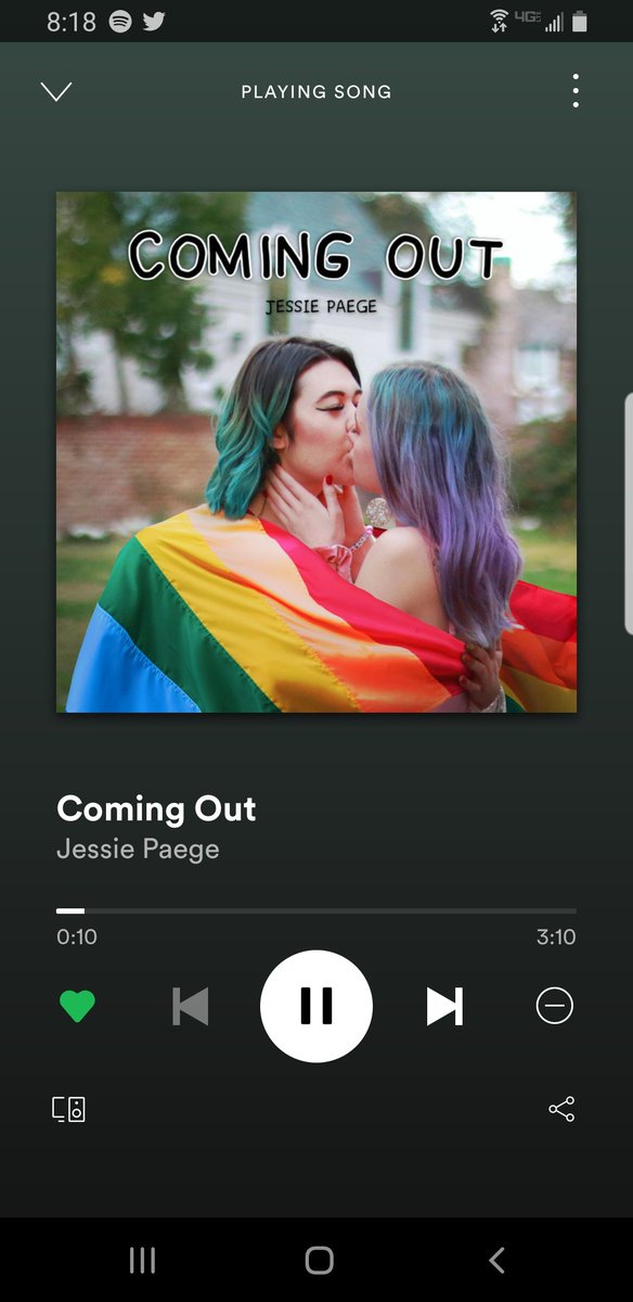 Animelover1748's tweet photo. @jessiepaege I love this song so much!!! I've listened to is like 5 time already♥️♥️ https://t.co/EFf6SBQhth
