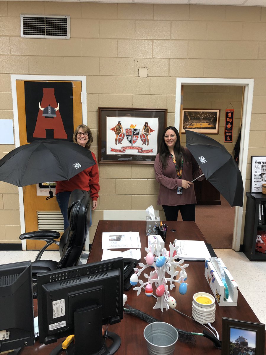 We appreciate Mr. Josh Anthony and Farm Bureau for providing umbrellas to all of our schools.