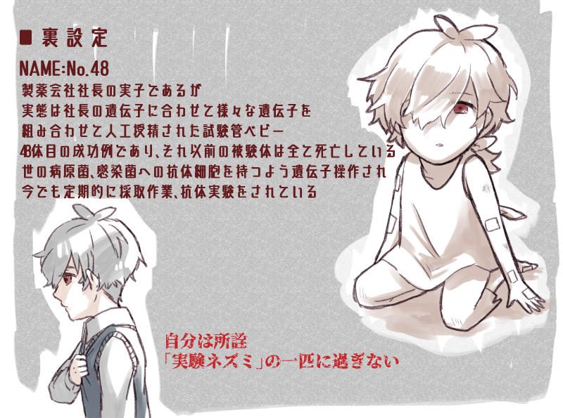 怪盗ショタでお邪魔いたします…!
ネズミちゃんです!よろしくお願いします～!
#創作etc 