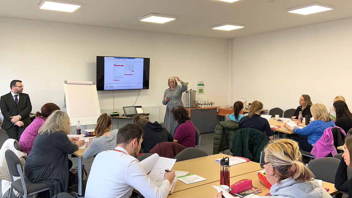 KatjaRudden's tweet photo. Good to see many teachers at the South Humber Primary Conference finding out about STEMambassadors, Computing Hubs and STEM CPD #STEMLearningUK #DanLewin https://t.co/L1KFhIb3Um