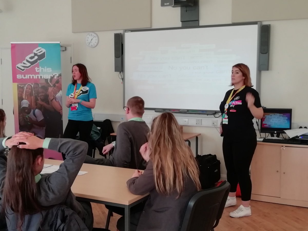 Walney_School's tweet photo. Year 11 are learning about what experience and life skills they can gain from @NCS. Really informative talk from the team #proudofourcommunity #futuresfriday https://t.co/MnvEAs002a