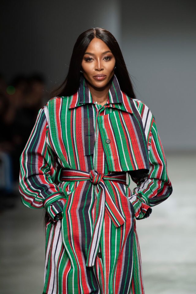 ceeyline's tweet photo. La tenue inspirée du drapeau du Kenya au défilé Kenneth Ize 🇰🇪😍 https://t.co/hep32xiJJH