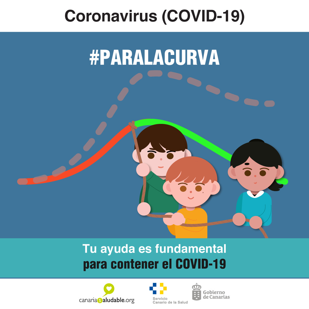SanidadGobCan's tweet photo. Entre todo/as debemos seguir las recomendaciones para evitar la propagación del Coronavirus (COVID-19). Tu ayuda es fundamental. #ParaLaCurva #QuedateEnCasa #NoSonVacaciones #FuentesOficiales https://t.co/T0UqPQKNAG