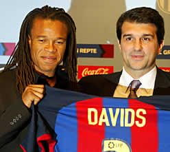 Happy birthday to ex-Barça Edgar Davids.

Davids with Barcelona (2004): 18 games  1 goal  