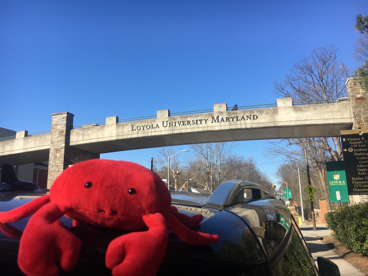 mdcrabcrawl's tweet photo. The Loyola Maryland campus offers this walkway that connects the two sides of campus so students do not need to cross N. Charles Street! #CrabCrawl2020 https://t.co/YVon3lmYYr
