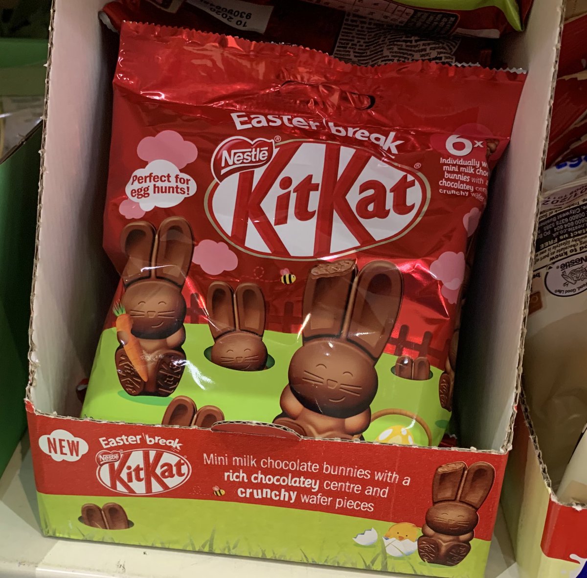 𝖸𝗈 𝖮𝗄𝖺𝖽𝖺 Twitterren 復活祭の大型連休が近いので イギリスのスーパーでは定番チョコのイースター版がたくさん売られている キットカットの卵やウサギもかわいい ロンドングルメ