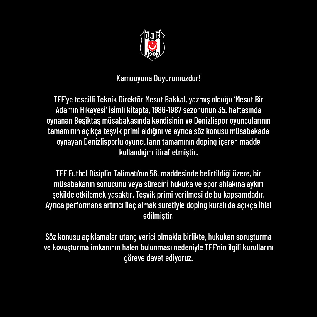 Beşiktaş JK on X: Beşiktaşımız, Süper Lig'in 9. haftasında Galatasaray  Spor Kulübünü 1-0 mağlup etti. 🔥💪🦅 #BJKvGS  / X