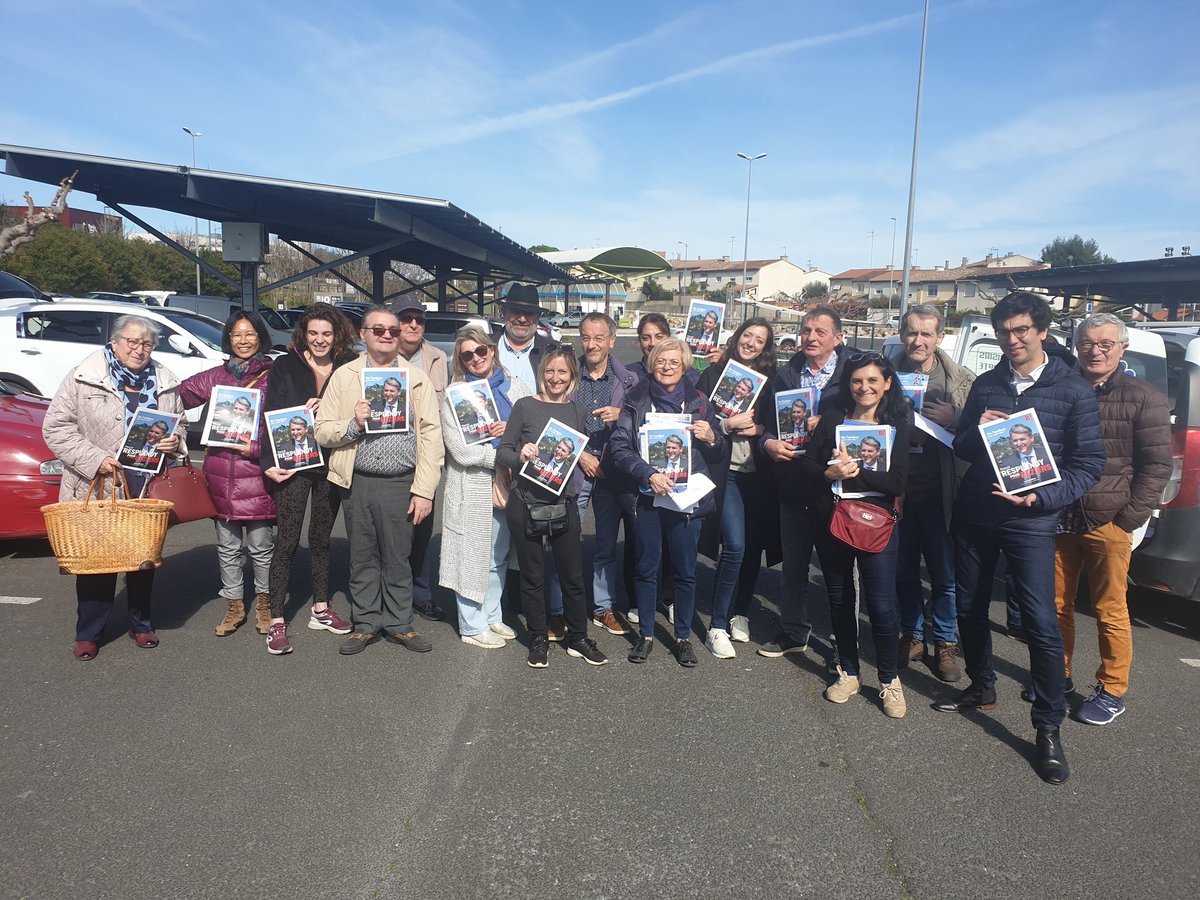PascalRESPLANDY's tweet image. Nos équipes sur le terrain à votre rencontre ❗Sem força #Beziers2020