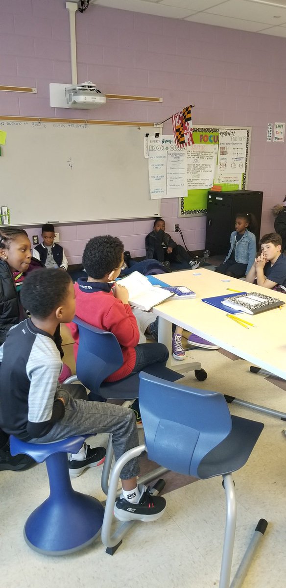 MsBarer's tweet photo. When your throat is sore and your students want to make sure we don't miss a day of read aloud!! Love these kids!! @LyonsMill @LMESReads @MrsSagerSays @MrsTiburziLMES @MsFeldsteinLMES https://t.co/XGwiHj5PDy