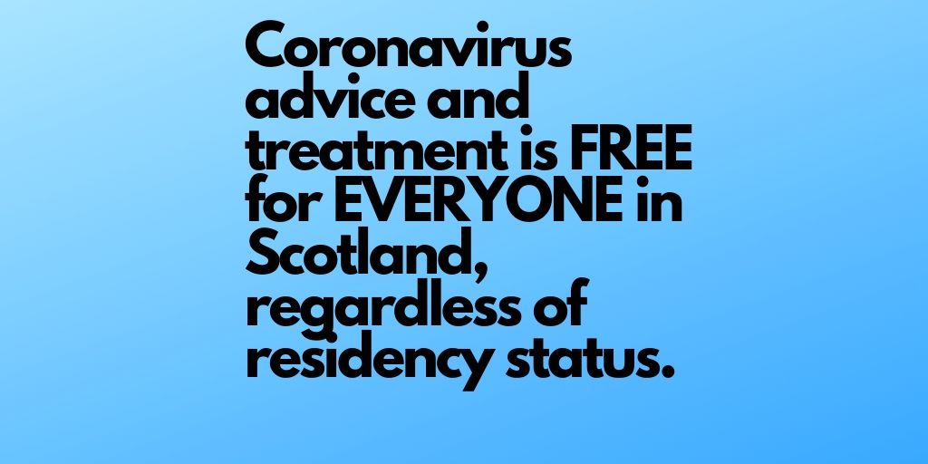 Please help share this message and remember that all refugees and people seeking asylum in Scotland will get *free health care*
bit.ly/3aQiBr8