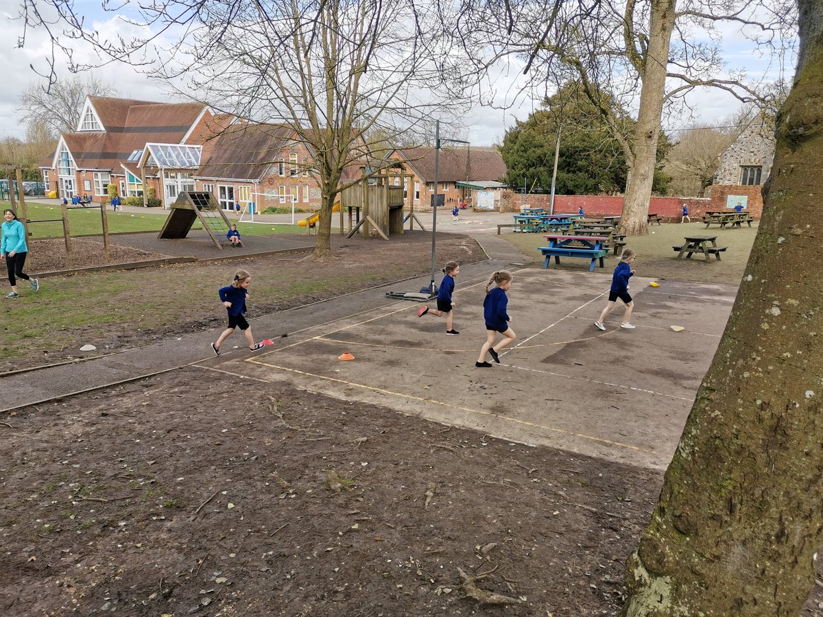 Spetisburyprim1's tweet photo. For @sportrelief we have not stopped running around our school. Every child from Reception to year 6 has done an amazing job and raised lots for charity #growingandmaturing #SportRelief2020 #lifeinallitsfullness https://t.co/B8XV0pH4AI