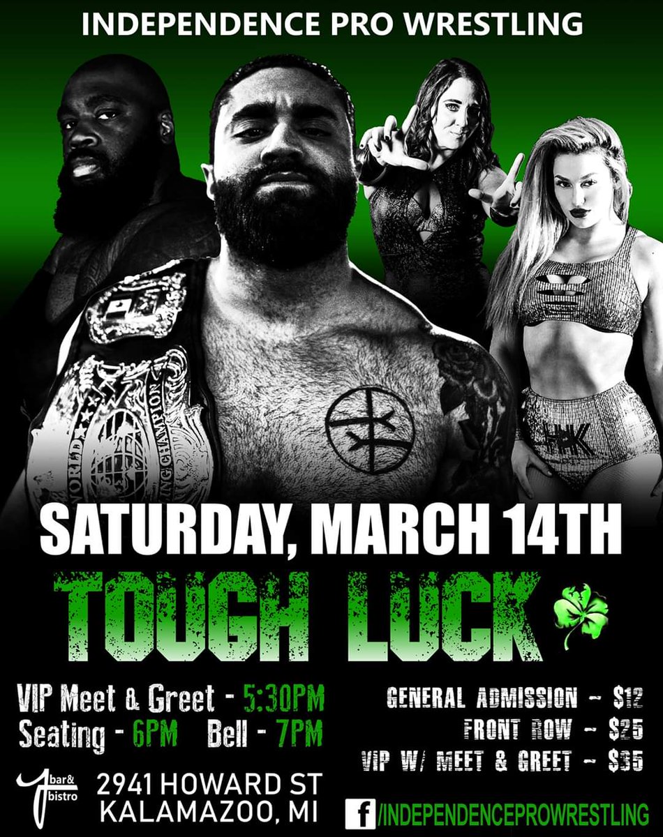 JexyRocks's tweet photo. Saturday 3/14 in Kalamazoo! https://t.co/FRfRpKV2EG