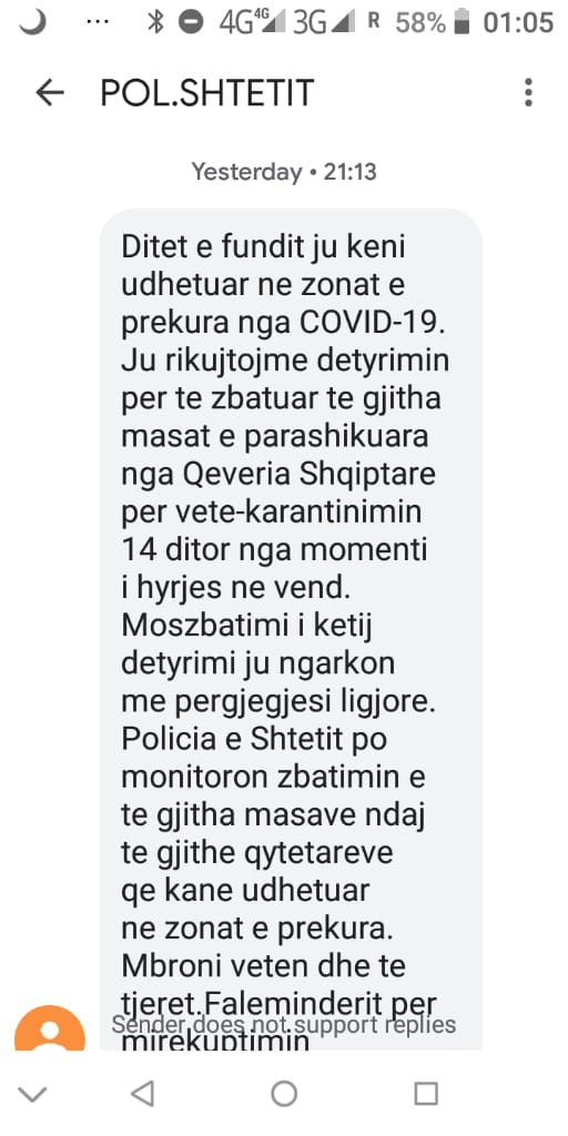erletshehi's tweet photo. hey @Albtelecom, could you please indicate the legal basis on which you are sharing my tracking data with @PoliciaeShtetit? Is it your common practice to trample on fundamental civil rights without a court order?
@AvokatiPopullit @AlbGov @PuneteBrendshme @The_Balkanista #AKEP https://t.co/yfyZJcPTlh