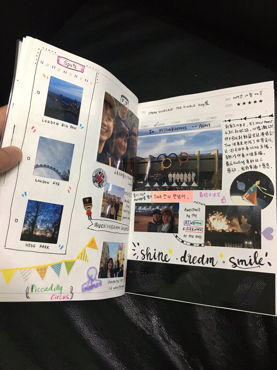 seven16seven13's tweet photo. Making use of Army membership kit review note and army pen 🖊 #armyjournal #bts #JK #Jin #RM #V #Jhope #Suga #Jimin #Bonvoyage #speakyourselfthefinal #loveyourselfinSG #kpop #army https://t.co/OgYvioG0Du