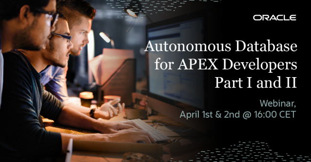 graemekerr13's tweet photo. These hands-on are super popular. . . you'll be doing a lot of coding yourself. Learn how you can extend your #APEX apps with new functionality with the new features that the #AutonomousDatabase brings #MachineLearning, #Spatial, #Analytics, #Developers https://t.co/xhrj17oT02 https://t.co/DKzzNVMw1o