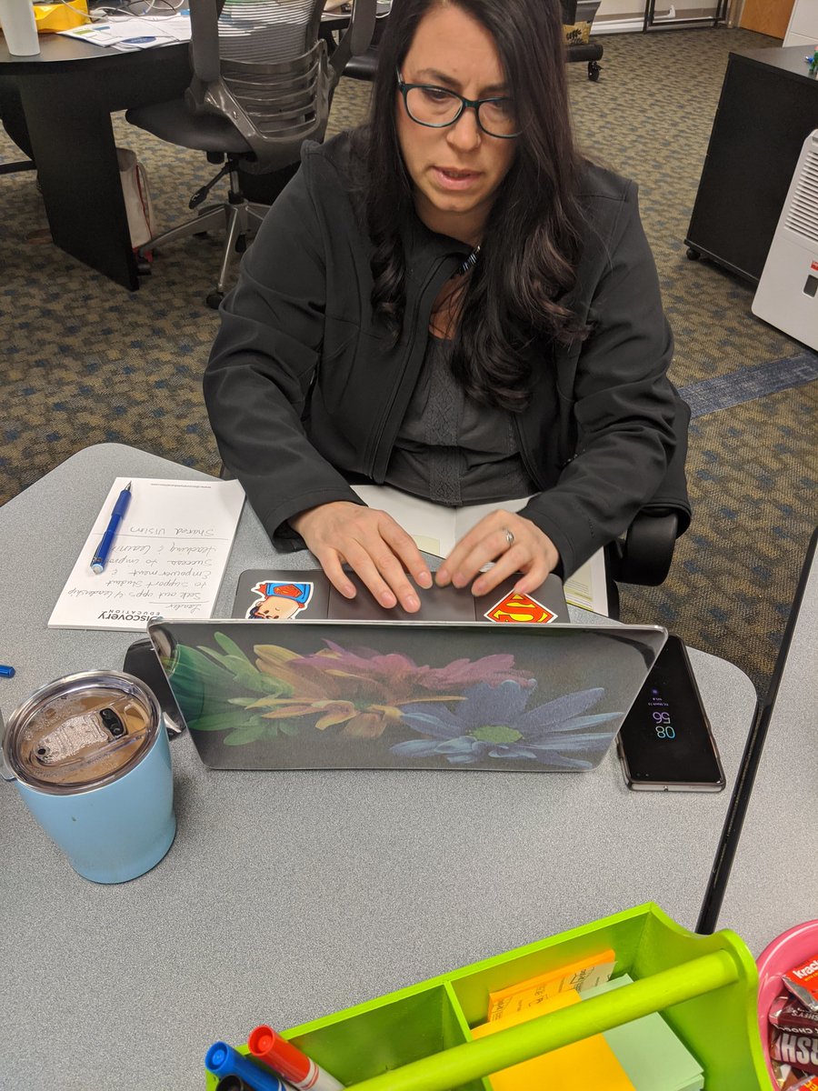 jleeTechPercent's tweet photo. Day 2 of #ISTEcert has begun! After diving into educator standards in day 1, now creating a pitch for the "best" #ISTEstandard. Using tools like @Powtoon &amp; @Flipgrid. Can't wait to see what they come up with! #METCpd https://t.co/GRkPSXatng