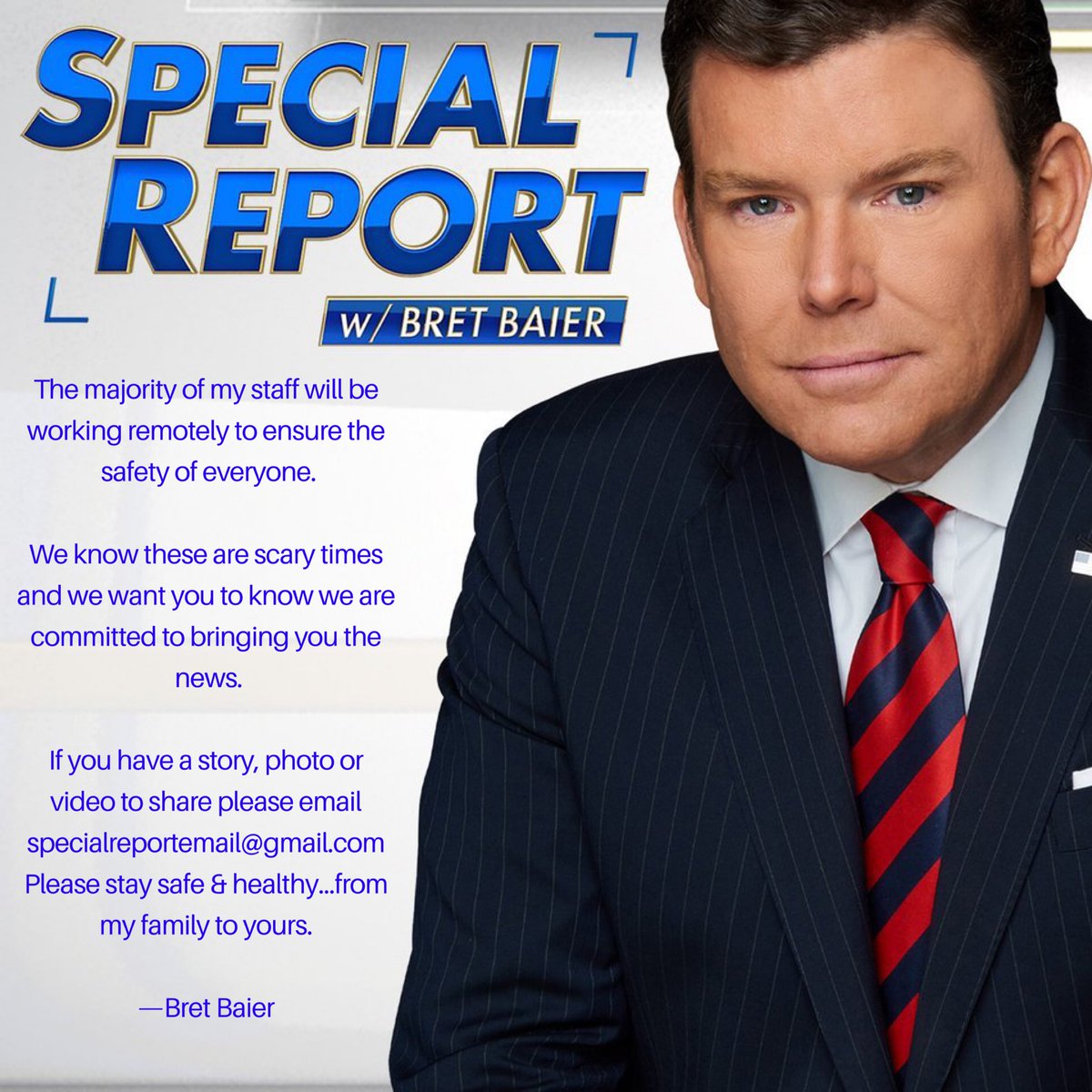 Bret Baier (@bretbaier) on Twitter photo 
