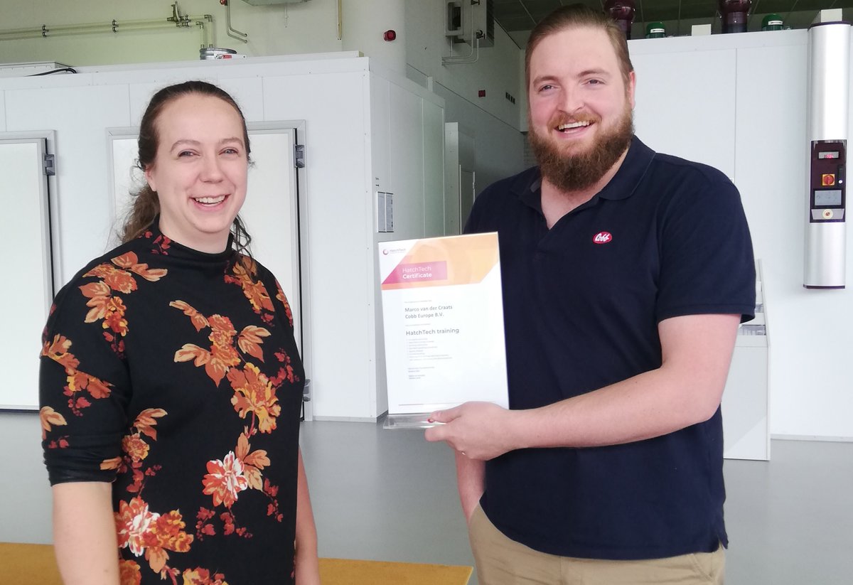 To help our customers get the most out of their products and services, we hold regular start-up training events for hatchery staff. Always good to see a smile and a certificate after a week of training! Congrats!