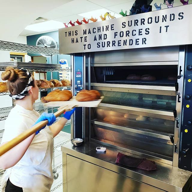 We've got some amazing bread and pastries coming out today!
We're making some temporary changes at the shop to err on the side of caution and protect the most vulnerable in our community. Most noticeably,  we've moved to counter service only.  We're also offering freezer bag…